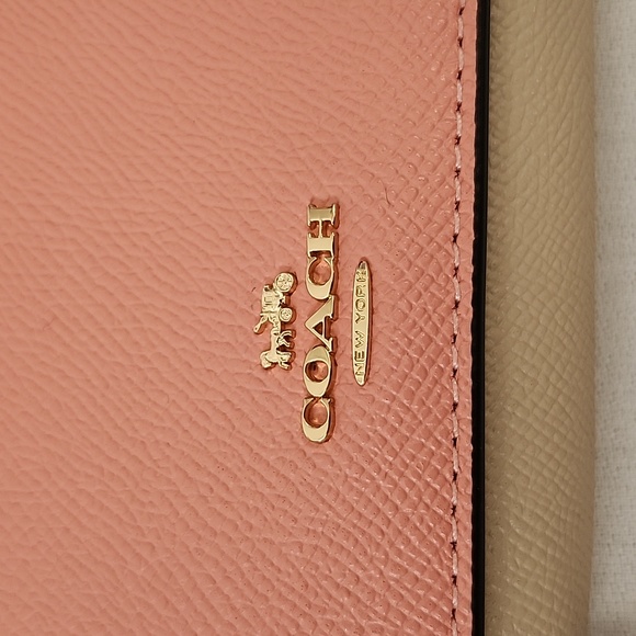 NWT Coach Colorblock Small Tri-Fold Wallet - Picture 2 of 16